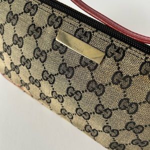 Gucci Boat Pochette Bag Red